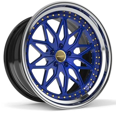 19" 24" Aluminum Alloy 3 Piece Forged Wheels